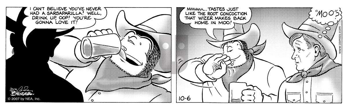 Alley Oop - Saturday October 6, 2007 Comic Strip