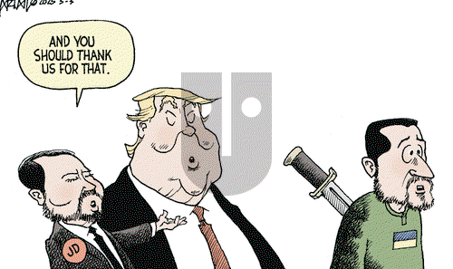 Robert Ariail on Monday March 3, 2025 Comic Strip