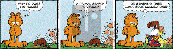 Garfield on Wednesday January 8, 2014 Comic Strip
