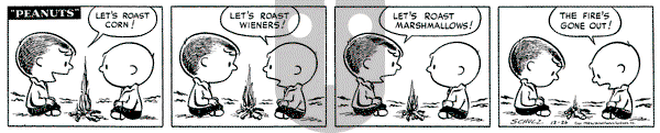 Peanuts on Tuesday December 26, 1950 Comic Strip