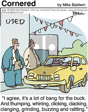 Cornered on Saturday April 2, 2005 Comic Strip