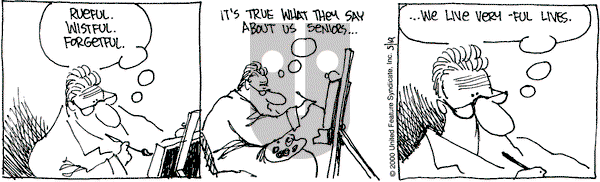 The Buckets on Friday May 19, 2000 Comic Strip