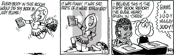 Luann on Tuesday May 31, 1988 Comic Strip