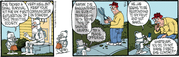 Monty on Thursday October 23, 2008 Comic Strip