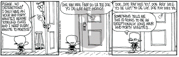 Monty on Monday January 26, 2004 Comic Strip