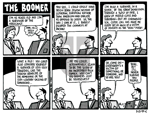 Ted Rall on Monday May 17, 1999 Comic Strip