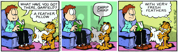 Garfield on Wednesday November 10, 1993 Comic Strip