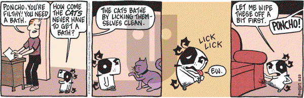 Pooch Cafe on Monday August 22, 2005 Comic Strip