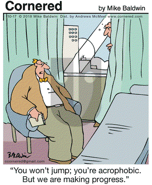 Cornered on Wednesday October 17, 2018 Comic Strip