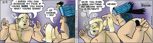 Alley Oop on Friday August 5, 2016 Comic Strip