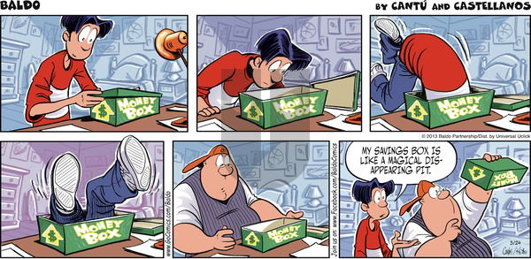 Baldo on Sunday March 24, 2013 Comic Strip