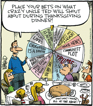 Reality Check on Thursday November 22, 2018 Comic Strip