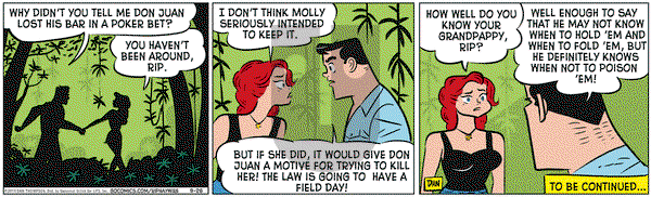 Rip Haywire on Saturday September 26, 2015 Comic Strip