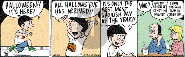 Adam@Home on Monday October 31, 2016 Comic Strip