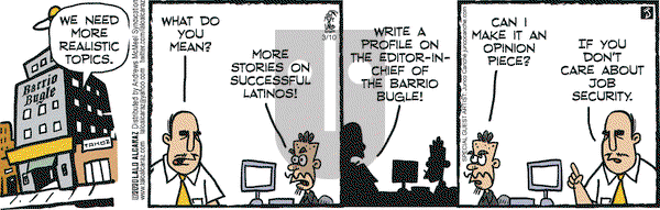 La Cucaracha on Tuesday March 10, 2020 Comic Strip