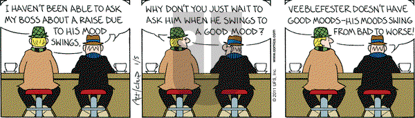 The Born Loser on Wednesday January 5, 2011 Comic Strip