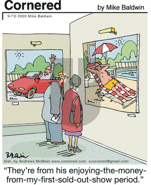 Cornered on Monday September 7, 2020 Comic Strip