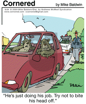 Cornered on Thursday August 24, 2017 Comic Strip