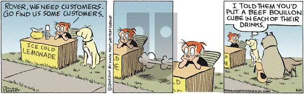 Red and Rover - Monday June 18, 2012 Comic Strip