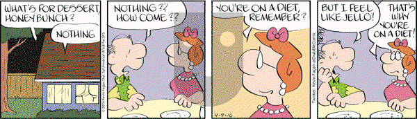 Drabble on Saturday April 9, 2016 Comic Strip