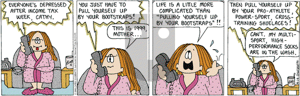 Cathy Classics on Monday April 19, 1999 Comic Strip