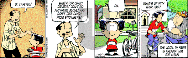 Baldo - Monday July 28, 2003 Comic Strip