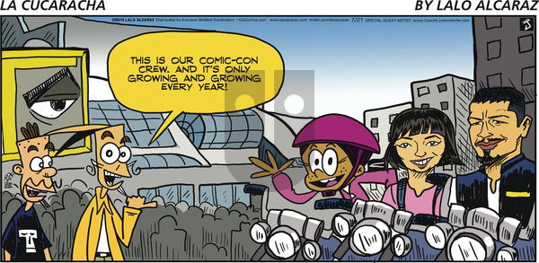 La Cucaracha on Sunday July 21, 2019 Comic Strip