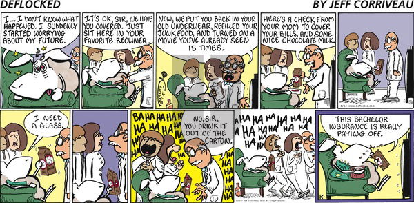 DeFlocked on Sunday March 12, 2017 Comic Strip