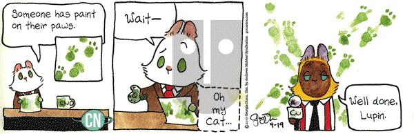 Breaking Cat News on Thursday September 19, 2019 Comic Strip