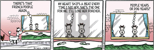 Grand Avenue on Saturday February 18, 2012 Comic Strip