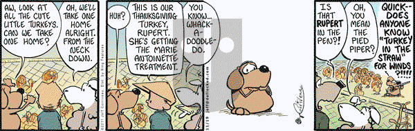 DeFlocked on Saturday November 19, 2011 Comic Strip