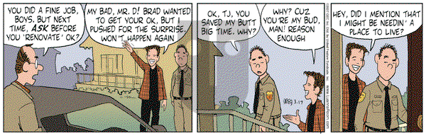 Luann on Saturday March 17, 2007 Comic Strip