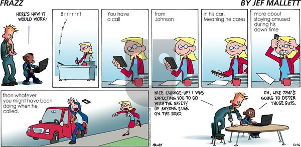 Frazz on Sunday December 16, 2012 Comic Strip