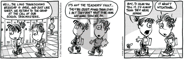 Heart of the City on Monday November 27, 2017 Comic Strip