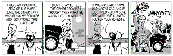 Cow and Boy Classics on Saturday November 10, 2007 Comic Strip