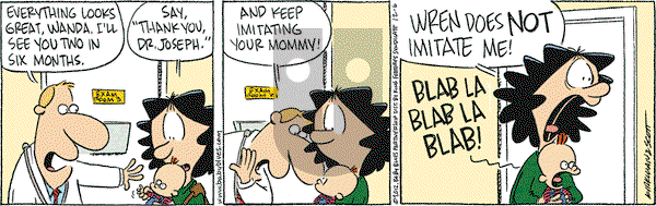 Baby Blues on Thursday December 6, 2012 Comic Strip