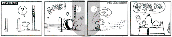 Peanuts on Friday June 11, 1971 Comic Strip