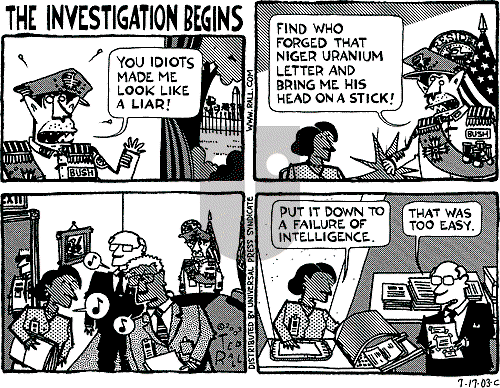 Ted Rall on Monday July 21, 2003 Comic Strip