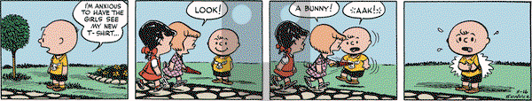Peanuts Begins on Thursday April 17, 2025 Comic Strip