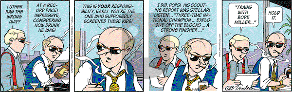 Doonesbury on Wednesday August 20, 2008 Comic Strip