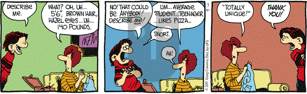 The Buckets on Monday March 21, 2011 Comic Strip