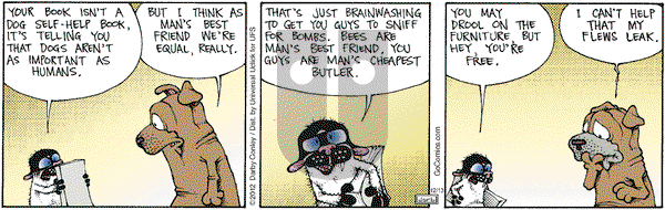 Get Fuzzy on Thursday December 13, 2012 Comic Strip