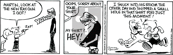 Red and Rover on Tuesday March 31, 2009 Comic Strip