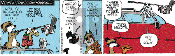 Over the Hedge on Tuesday February 20, 2007 Comic Strip