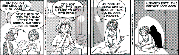 Heart of the City on Friday October 31, 2025 Comic Strip