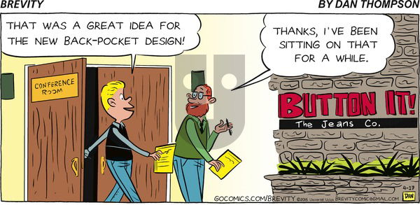 Brevity on Sunday April 17, 2016 Comic Strip