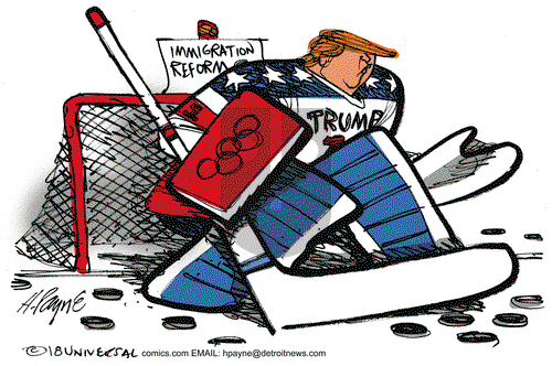 Henry Payne on Wednesday February 21, 2018 Comic Strip
