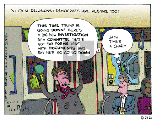 Ted Rall - Tuesday December 27, 2022 Comic Strip