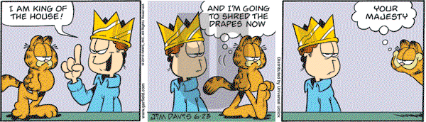 Garfield - Wednesday June 23, 2010 Comic Strip