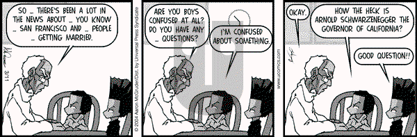 The Boondocks on Thursday October 13, 2011 Comic Strip